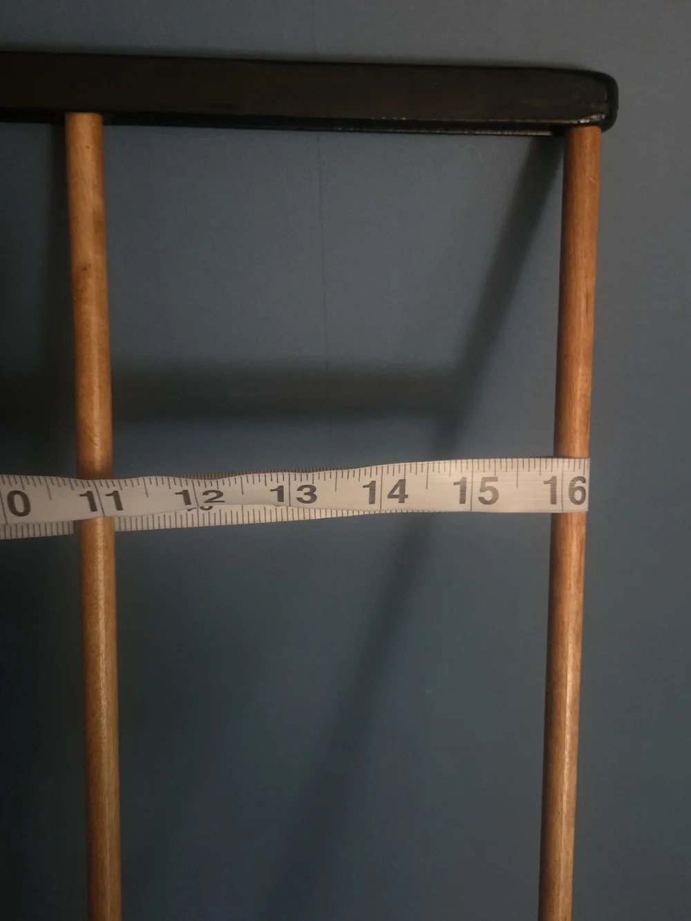 Vintage Wooden Skirt & Slacks Hanger | 4-Bar Closet Organizer MCM